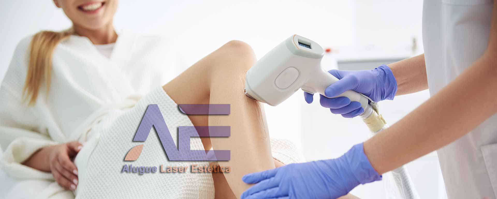 ALUGUEL DE MÁQUINA DE DEPILAÇÃO A LASER PARA PERNAS