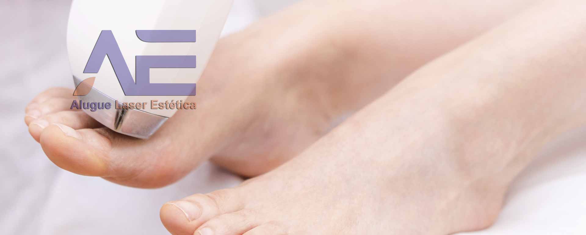 Aluguel de Laser para Depilação dos Pés
